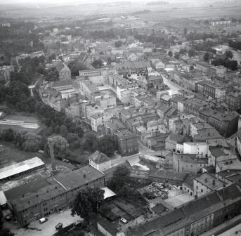 zabudowa miasta od strony wschodniej, skan 1