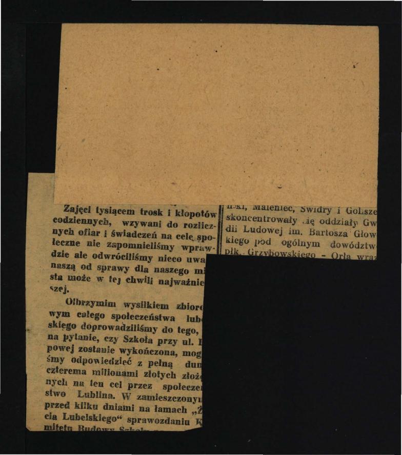 wycinek z czasopisma „Życie Lubelskie” nr 212 z 28 października 1977 r. zawierający tekst pt. Park puławki pod opieką Ministerstwa Kultury i Sztuki , skan 2