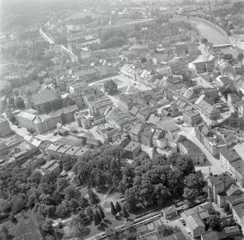 Widok ogólny miasta od strony poł., skan 1