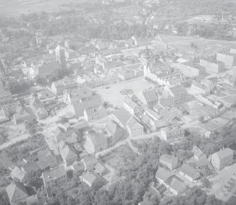 widok ogólny miasta od strony pld - wsch, skan 1