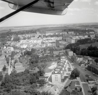 widok ogólny miasta od strony poludniowej, skan 1