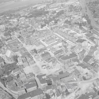 układ urbanistyczny miasta strona płd - zach., skan 1