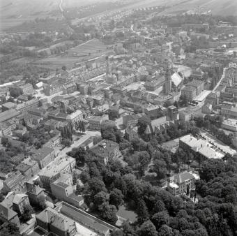 układ urbanistyczny miasta od strony płn., skan 1