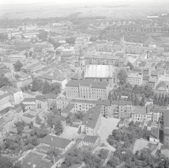 zabudowa miasta od strony płd - zach., skan 1