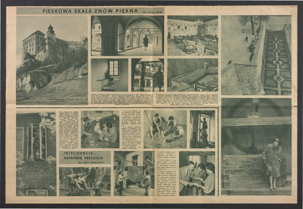 dodatek do „Życia Warszawy” nr 21/750 z 21 września 1964 r. zawierający artykuł pt. „Pieskowa skała znów piękna”                                                 , skan 2