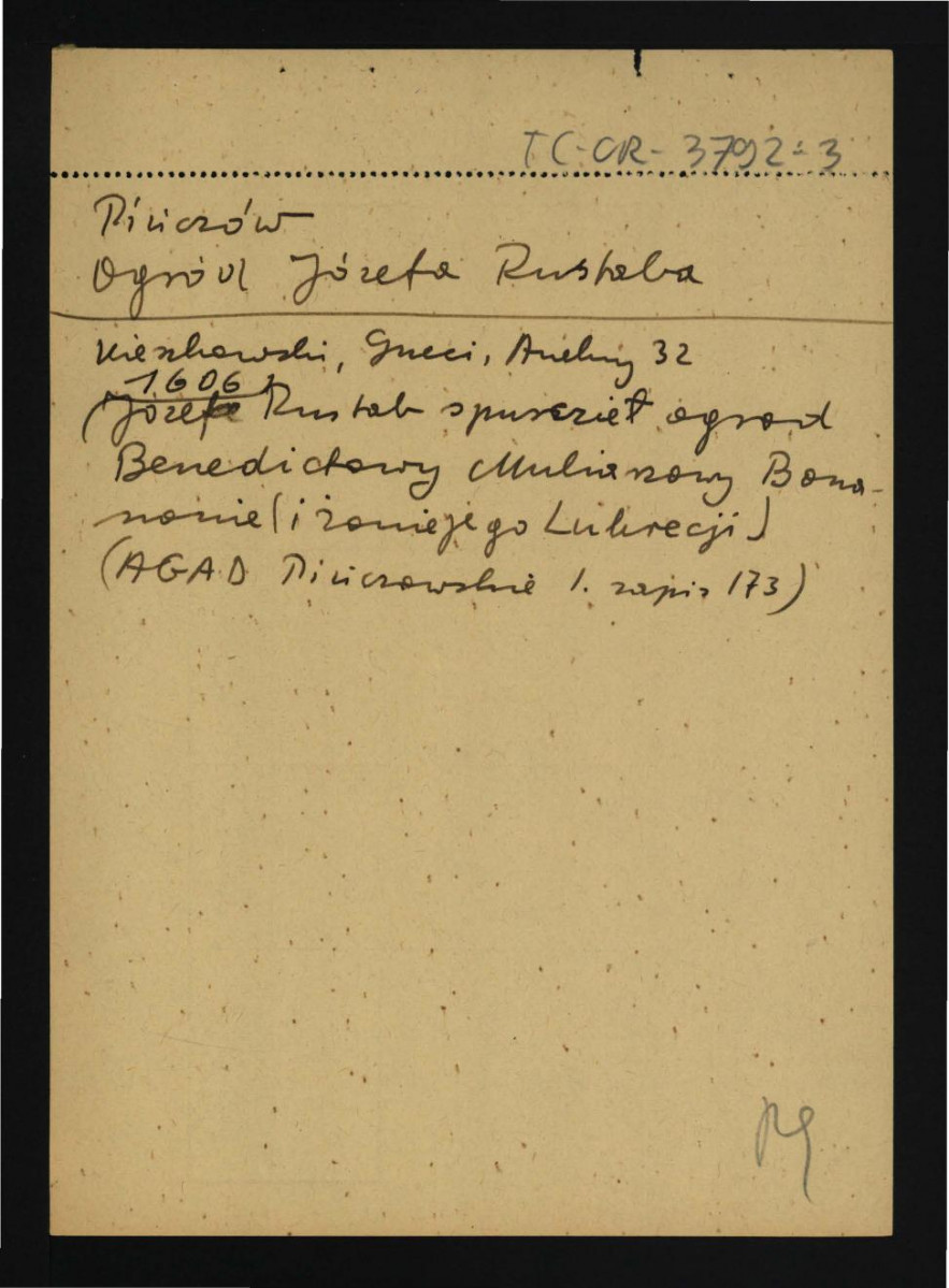 wypis z Kieszkowski W., Santi Gucci Fiorentino – recenzja w: „Biuletyn Historii Sztuki” t. III (1934-35), Aneksy; czternaście kart, skan 10