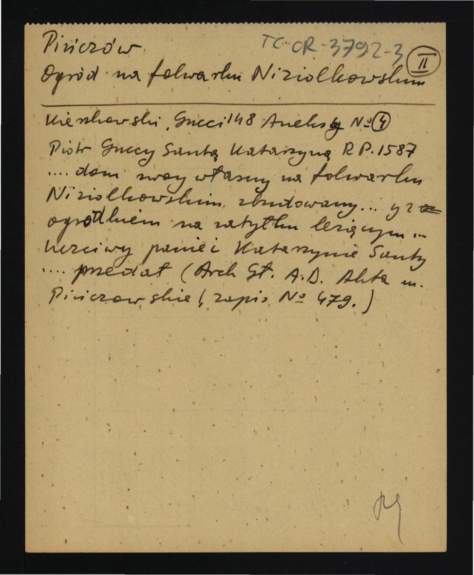 wypis z Kieszkowski W., Santi Gucci Fiorentino – recenzja w: „Biuletyn Historii Sztuki” t. III (1934-35), Aneksy; czternaście kart, skan 12