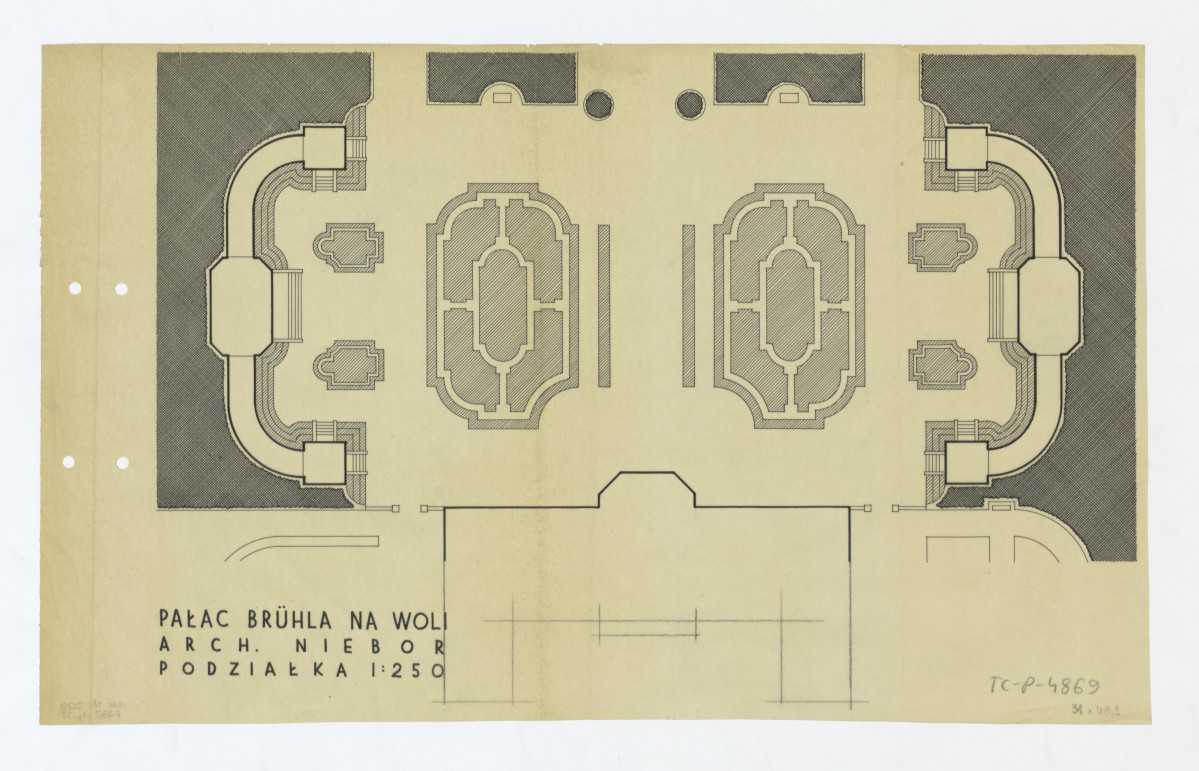 rzut parterów kwiatowych, skan 1