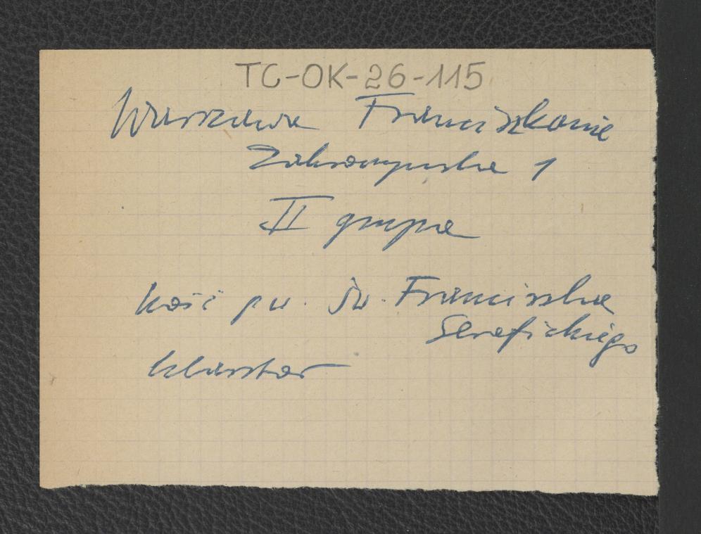 karta o charakterze brudnopisu, skan 1