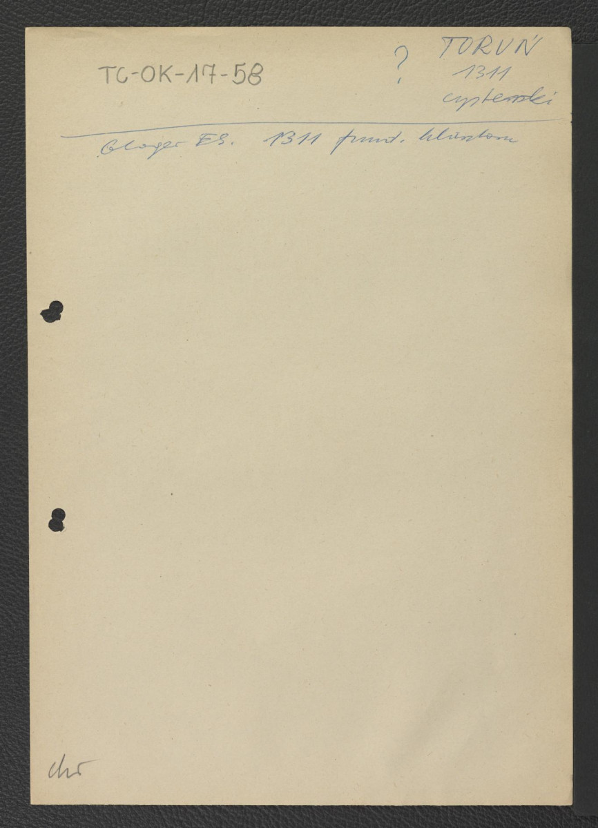 odsyłacz Gloger Zygmunt, Encyklopedia Staropolska, Warszawa 1902 wzmiankujący ufundowanie klasztoru w 1311 r.                                                       , skan 1