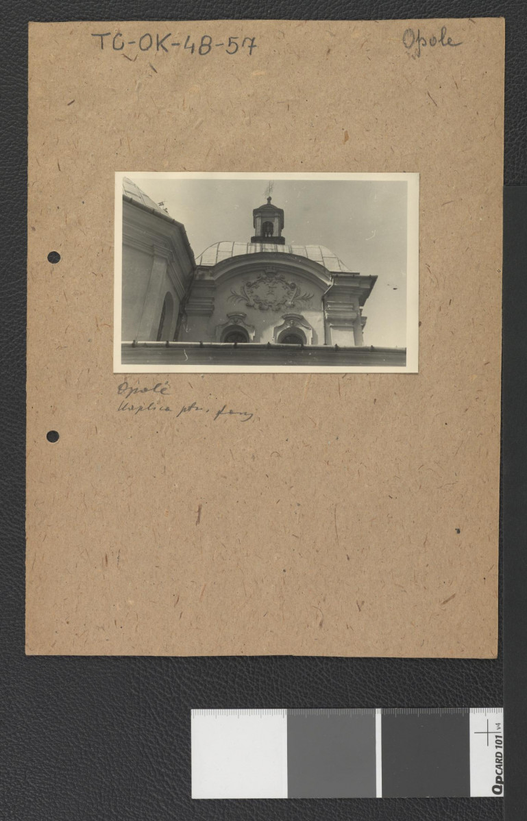 zwieńczenie kaplicy północnej fary , skan 1