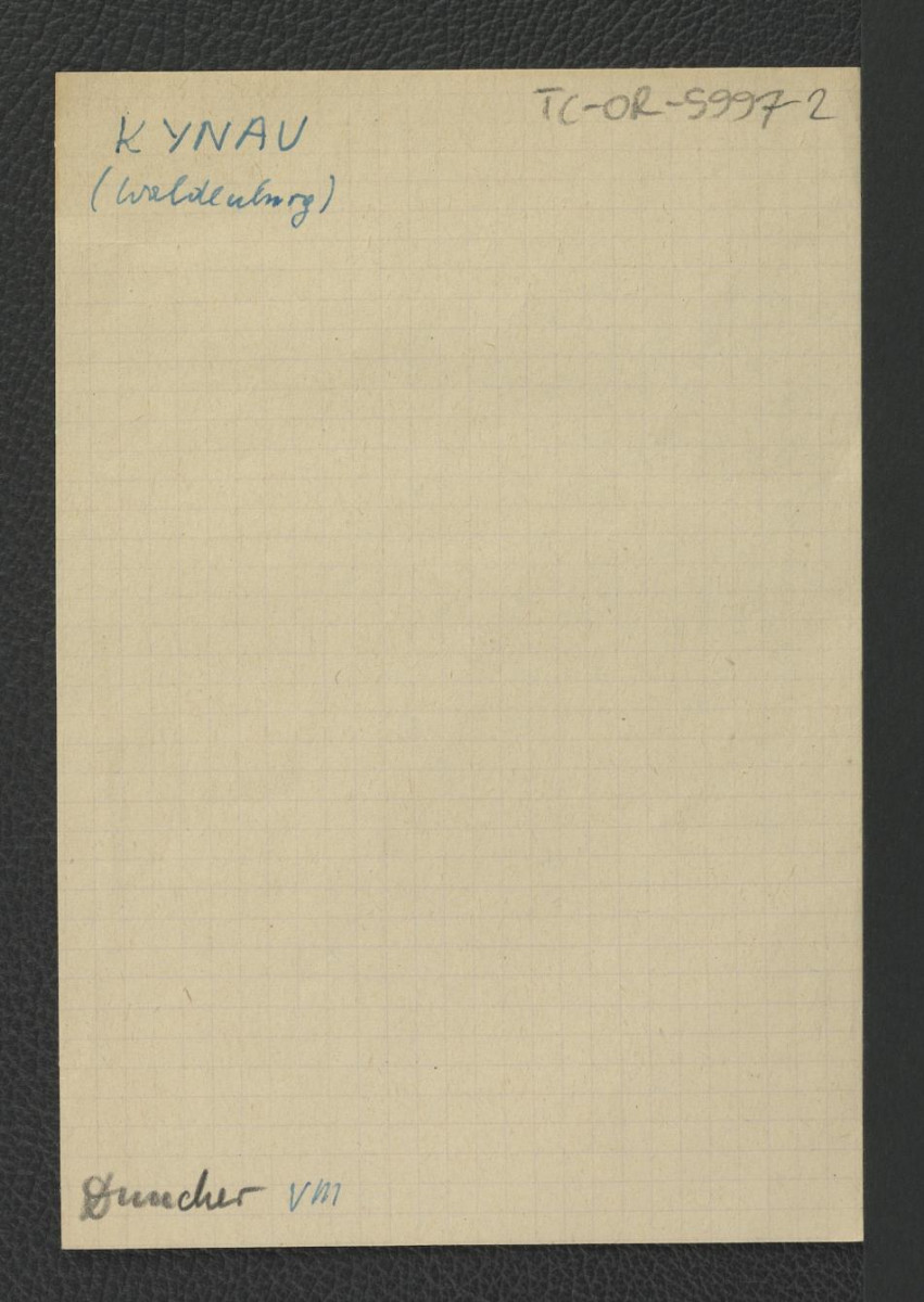 notatka wzmiankująca niemieckojęzyczną nazwę tej miejscowości oraz odsyłacz do Duncker A., Die Landlichen Wohnsitze, Schlosser und Residenzen …, t. IV, Berlin 1861, skan 1