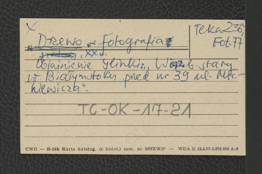 fiszka robocza, skan 1