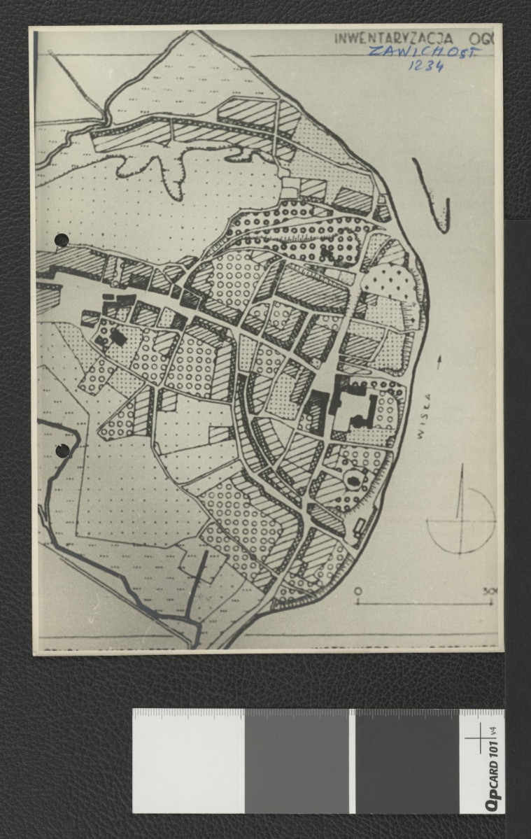 plan wymienionej miejscowości                            , skan 1