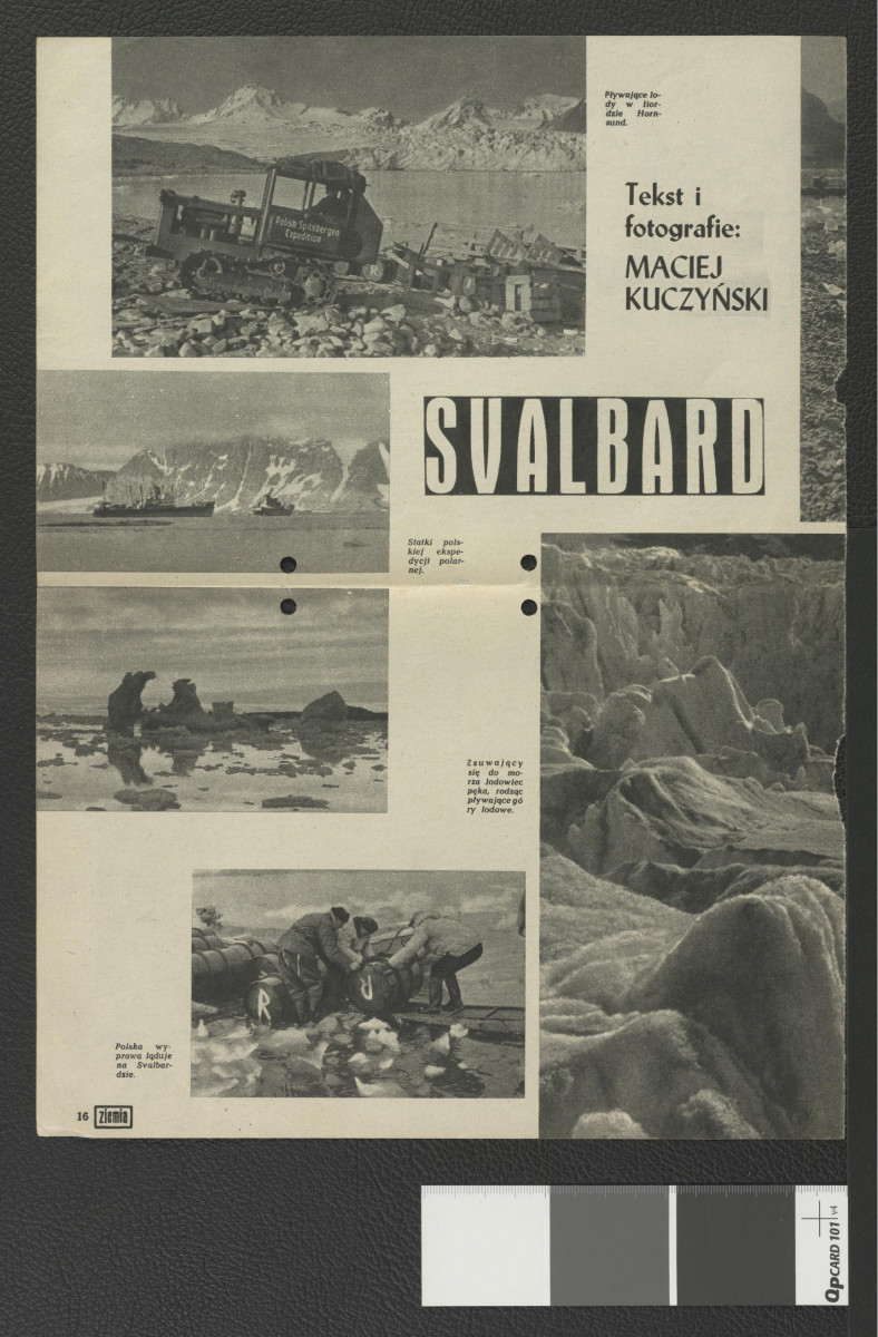 wycinek z czasopisma "Ziemia" (1957 nr 12) zawierający artykuł Mieczysława Wallisa i Tadeusza Chrzanowskiego, Opactwo Cystersów w Oliwie , skan 4