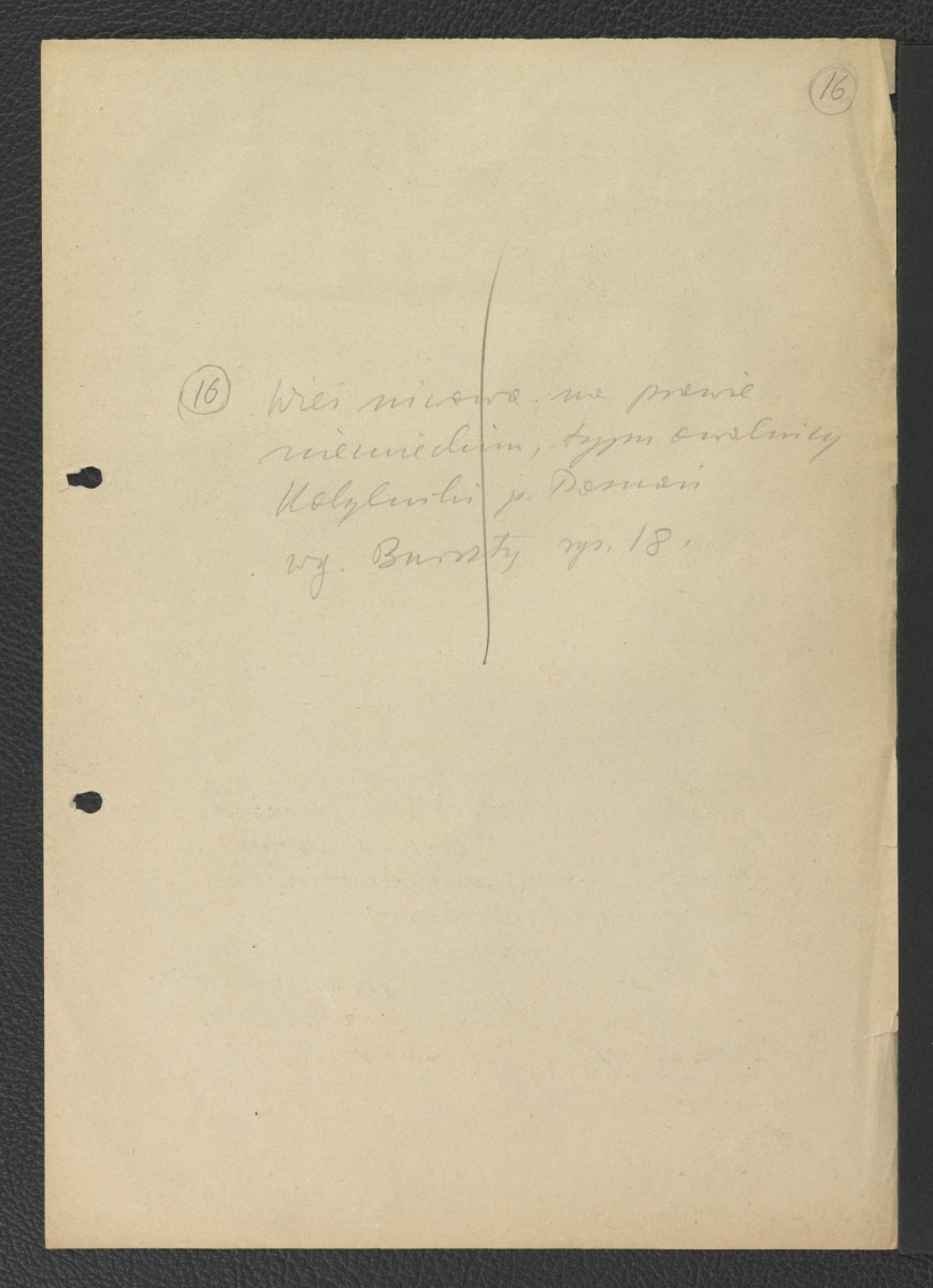 odsyłacz do Słownika Geograficznego Królestwa Polskiego wzmiankujący fundację Mikołaja Ligęzy z 1630 r.; wypis z Podręczna Encyklopedia Kościelna, red. ks. Z. Chełmicki, t. I-XLIV, Warszawa, 1904-1916 datujący dla odmiany fundację na rok 1624 oraz przeniesienie ich na plac zamkowy gdzie wzniesiono w 1750 r. kościół i klasztor św. Anny , skan 2