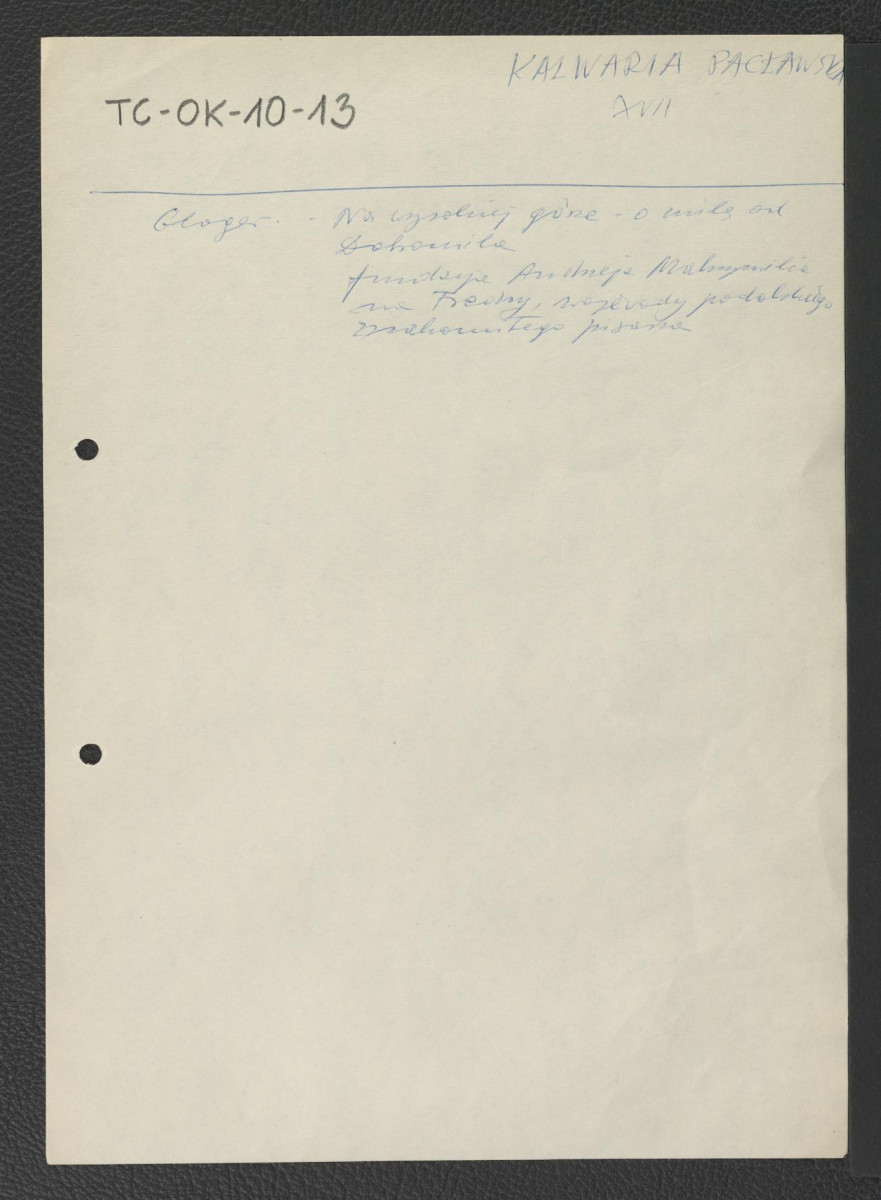 odsyłacz do Gloger Zygmunt, Encyklopedia Staropolska, Warszawa 1902 wzmiankujący usytuowanie miejscowego klasztoru ufundowanego przez wojewodę podolskiego Andrzeja Maksymiliana Fredrę , skan 1