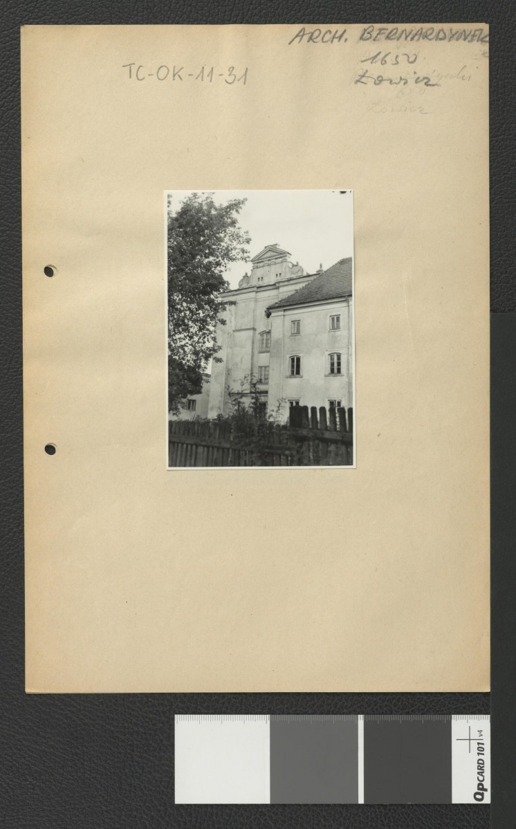 widok na zabudowania klasztorne                    , skan 2