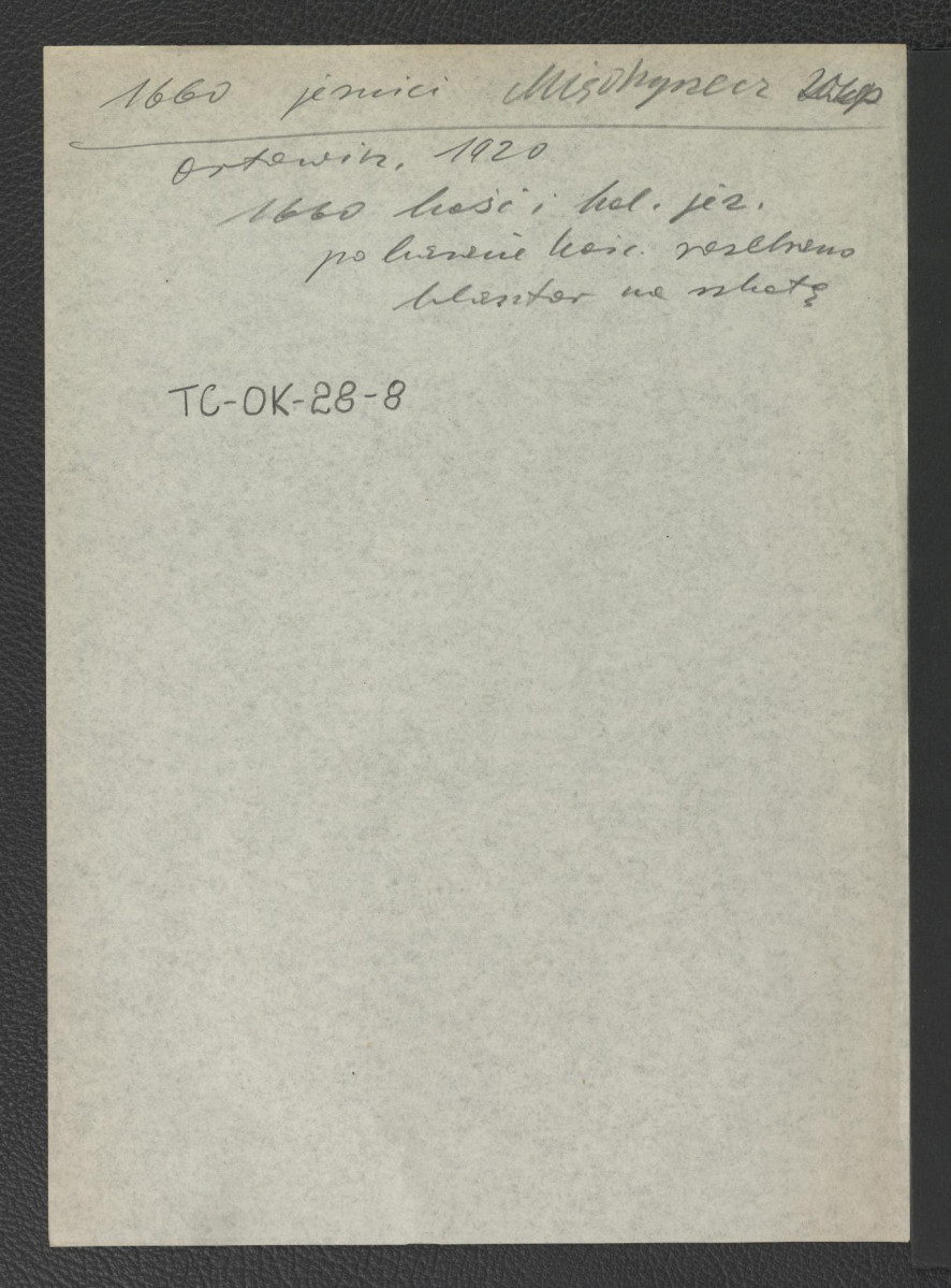 odsyłacz do Orłowicz Mieczysław, 1920 wzmiankujący kościół i kolegium zaistniałe ok. 1660 r. , skan 1