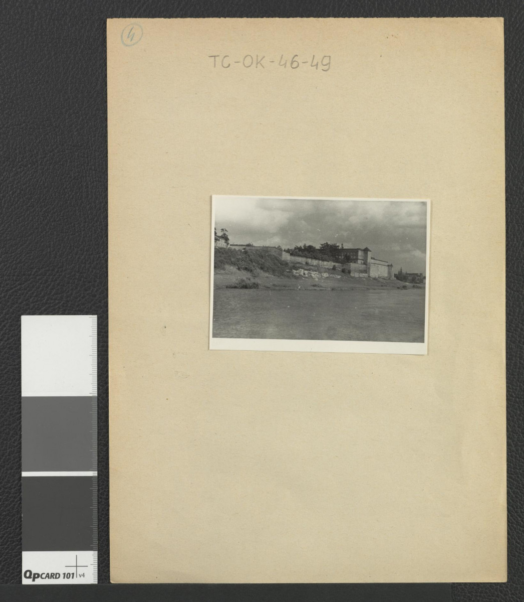 widok zabudowań klasztornych prawdopodobnie od zachodu , skan 5