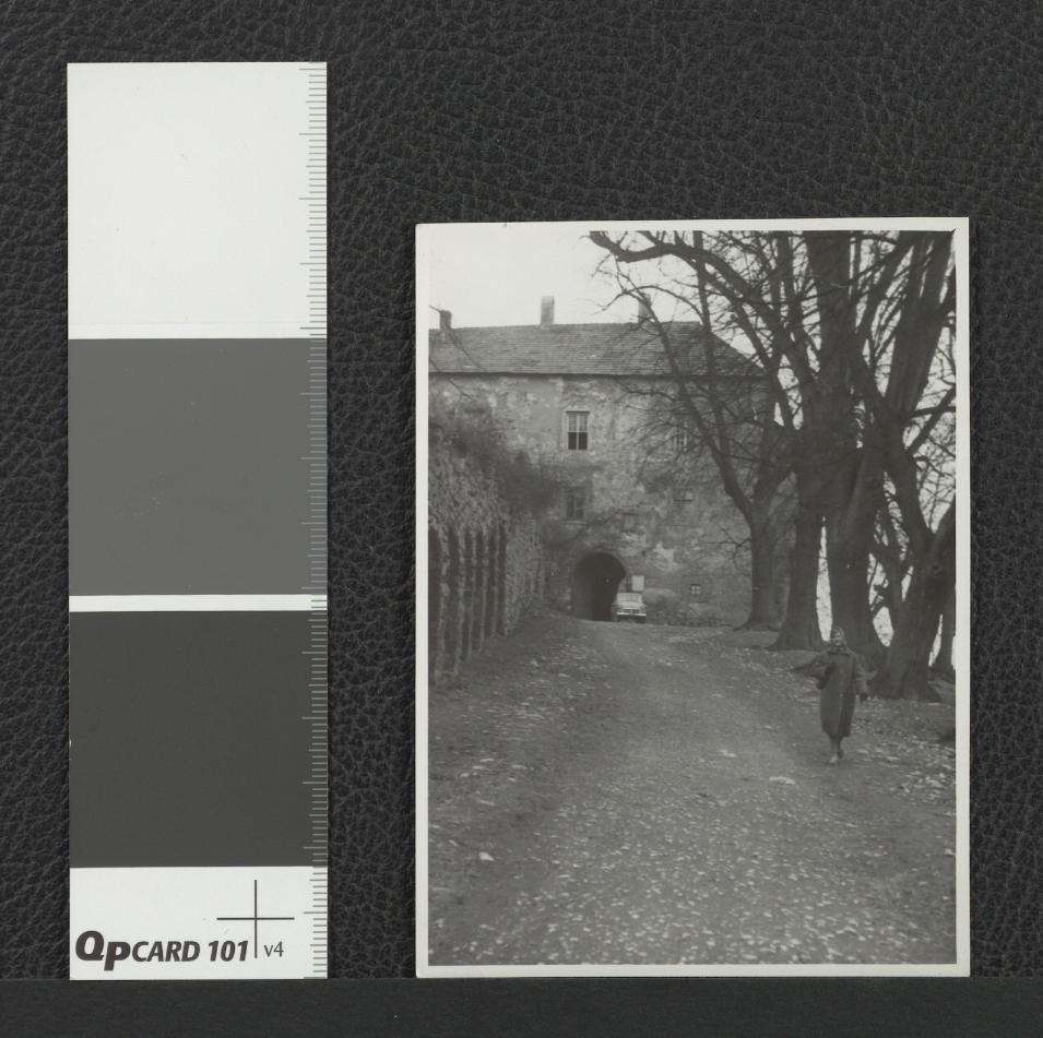 teren klasztoru oraz fragmenty jego zabudowań , skan 1