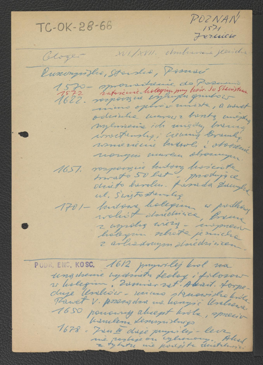 odsyłacz do Gloger Zygmunt, Encyklopedia Staropolska, Warszawa 1902 wzmiankujący tamtejszą drukarnię; wypis z Ruszczyńska, Stawska, Poznań dotyczący Dziejów kolegium; Podręczna Encyklopedia Kościelna, red. ks. Zygmunt Chełmicki, t. I-XLIV, Warszawa, 1904-1916 wzmiankująca ważniejsze epizody w XVII-wiecznych dziejach miejscowego klasztoru, skan 1