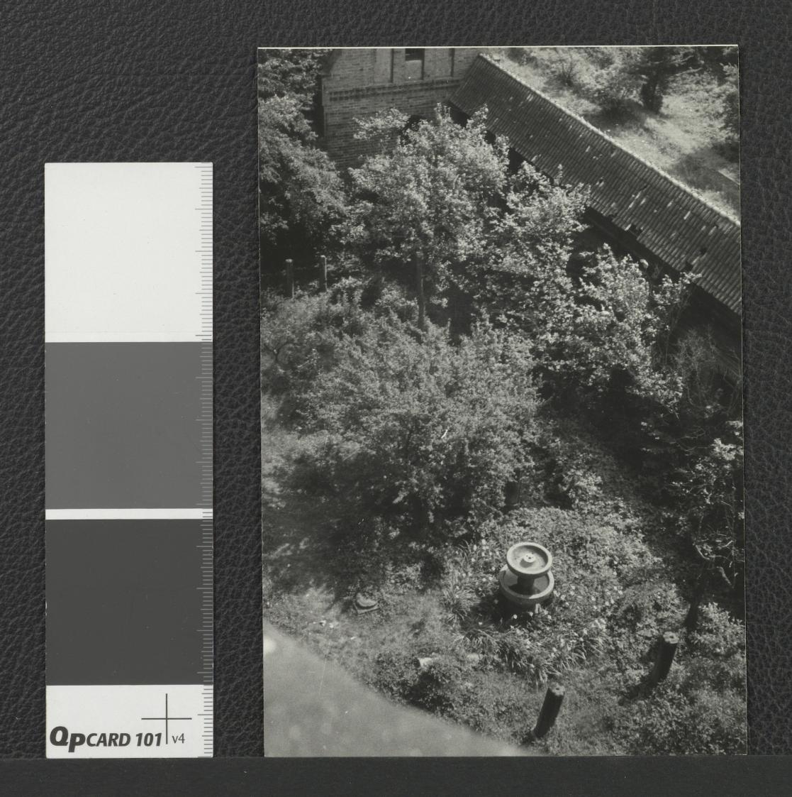 fragment ogrodu zamkowego , skan 1