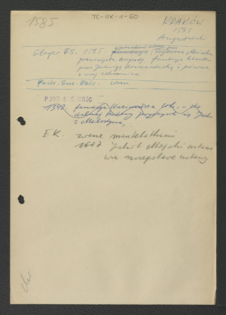 odsyłacz do Gloger Zygmunt, Encyklopedia Staropolska, Warszawa 1902 wzmiankująca sprowadzenie zgromadzenia do Polski przez Szymona Mniszka; odsyłacz do Podręczna Encyklopedia Kościelna, red. ks. Zygmunt Chełmicki, tom I-XLIV, Warszawa, 1904-1916, skan 1