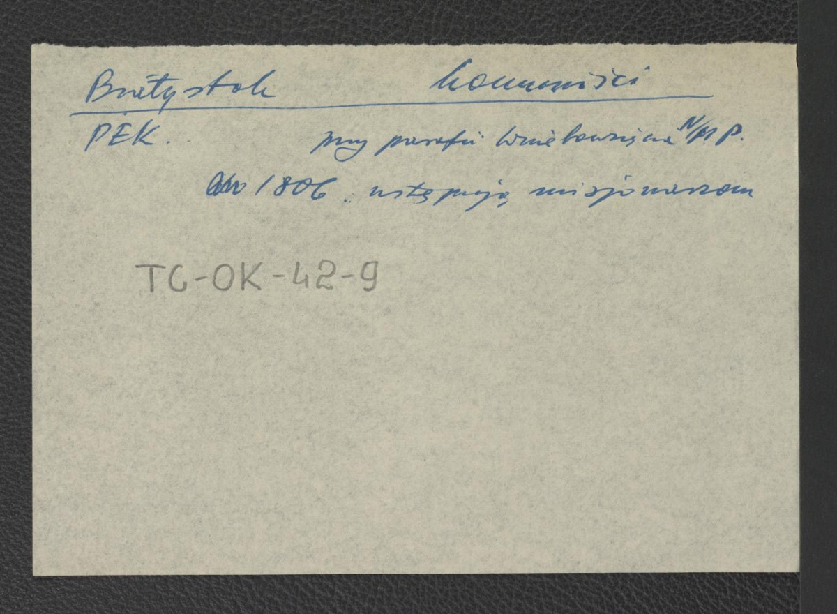odsyłacz do Podręczna Encyklopedia Kościelna, red. ks. Zygmunt Chełmicki, t. I-XLIV, Warszawa, 1904-1916 wzmiankujący zgromadzenie przy parafii Wniebowzięcia Najświętszej Marii P oraz ustąpienie misjonarzom ok. 1806 r. , skan 1