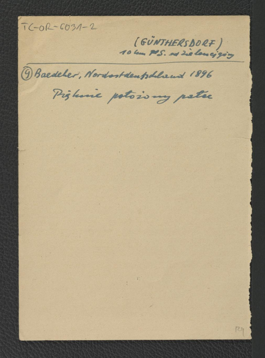 odsyłacz do Baedeker, Nordos – Deutschland, Baedeker 1896 wzmiankujący tamtejszy pałac  tamtejszy pałac , skan 1