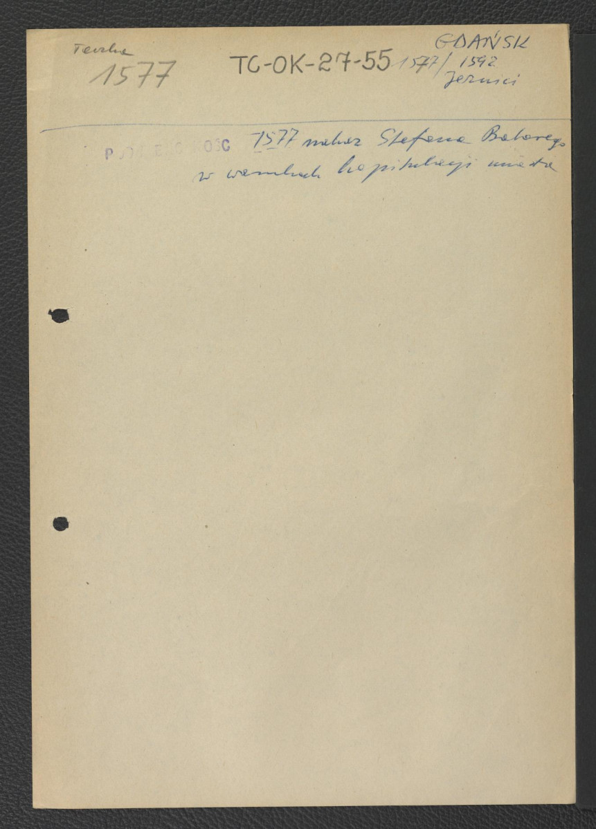 odsyłacz do Podręczna Encyklopedia Kościelna, red. ks. Zygmunt Chełmicki, t. I-XLIV, Warszawa, 1904-1916 wzmiankujący nakaz z 1577 r. warunków kapitulacji miasta zaproponowane przez Stefana Batorego , skan 1