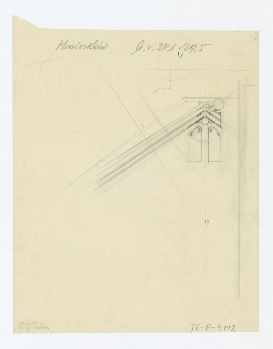 Śródmieście - próba rekonstrukcji części ogrodu, skan 1