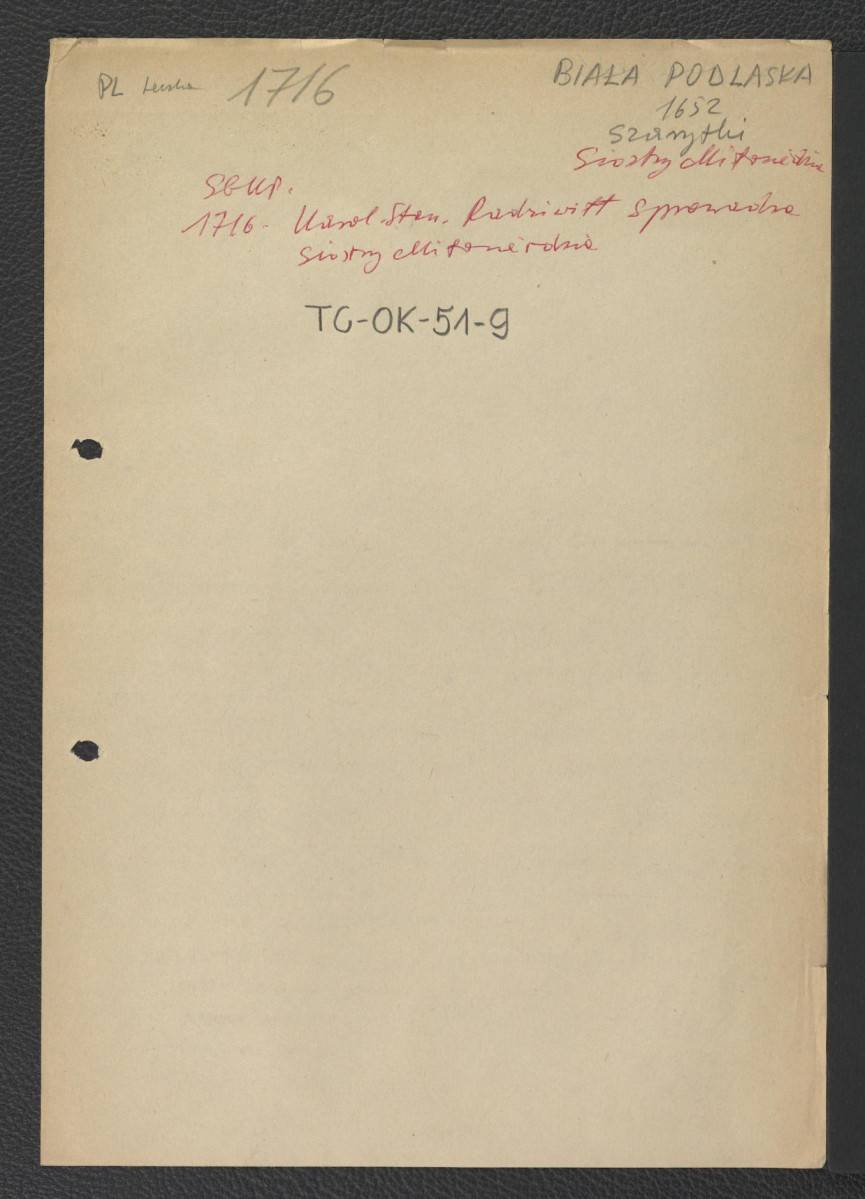 odsyłacz do Słownika Geograficznego Królestwa Polskiego wzmiankujący sprowadzenie sióstr w 1716 r. z inicjatywy Karola Stanisława Radziwiłła , skan 1