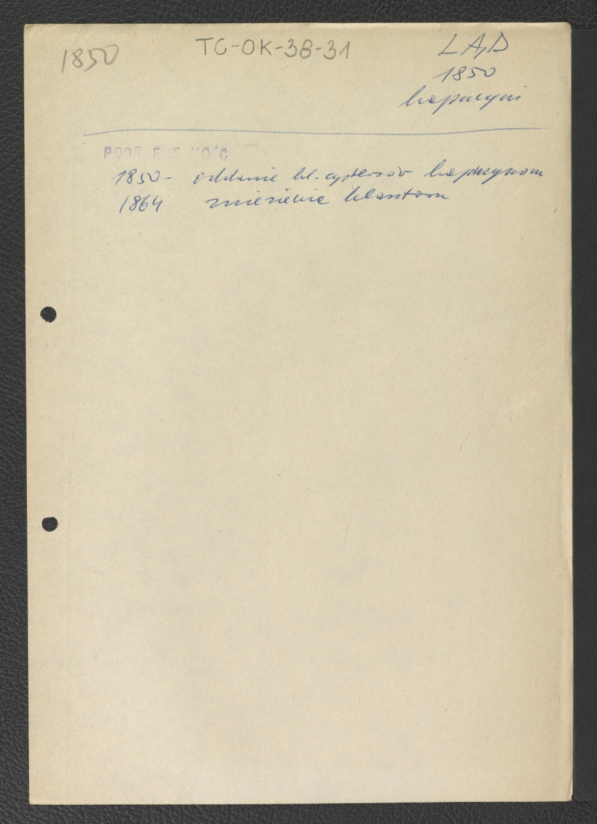 odsyłacz do Podręczna Encyklopedia Kościelna, red. ks. Zygmunt Chełmicki, t. I-XLIV, Warszawa, 1904-1916 wzmiankujący oddanie tegoż klasztoru kapucynom ok. 1850 r. oraz zniesienie klasztoru w 1864 r., skan 1