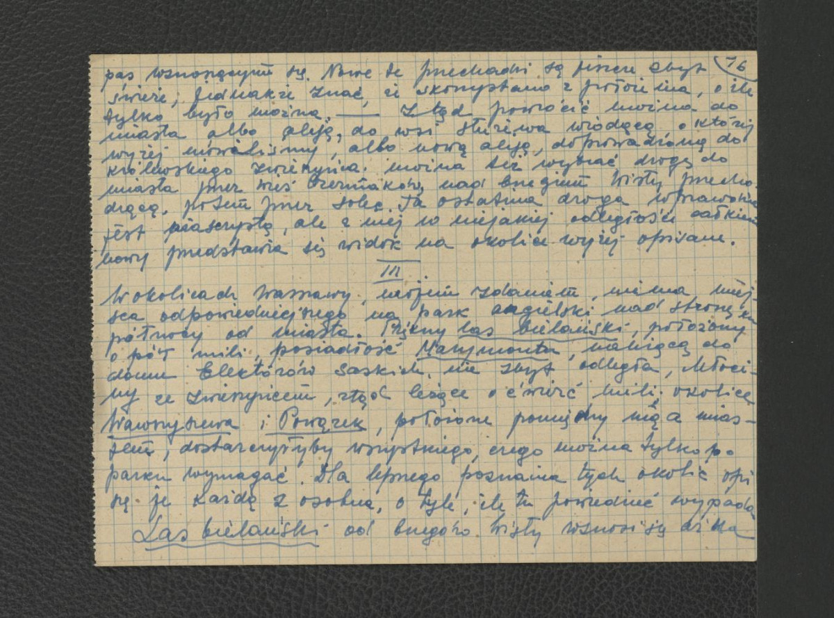 wypisy z Zug S., Ogrody w Warszawie i jej okolicach opisane w 1784, Warszawa 1898; sześćdziesiąt sześć kart , skan 38