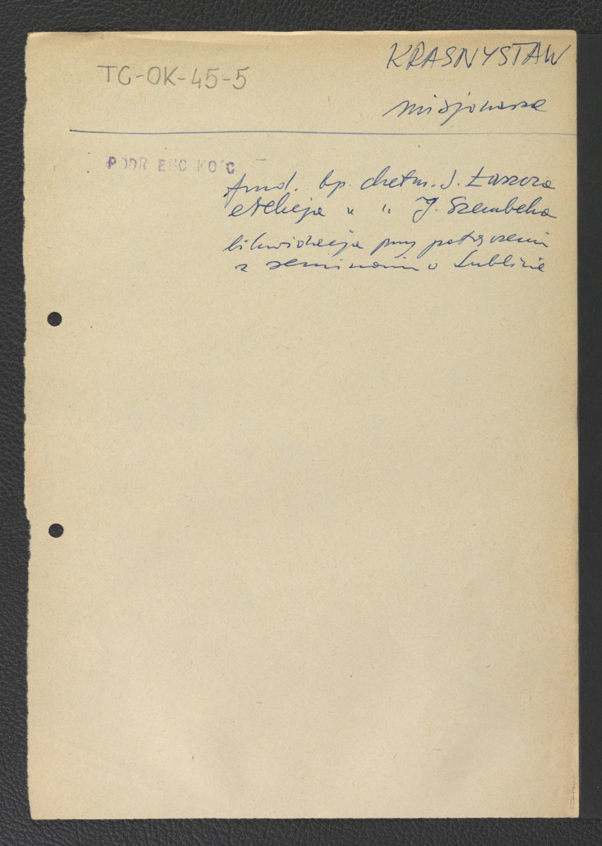 odsyłacz do Podręczna Encyklopedia Kościelna, red. ks. Zygmunt Chełmicki, t. I-XLIV, Warszawa, 1904-1916 wzmiankujący ufundowanie klasztoru przez biskupa chełmińskiego Jana Szembeka , skan 1