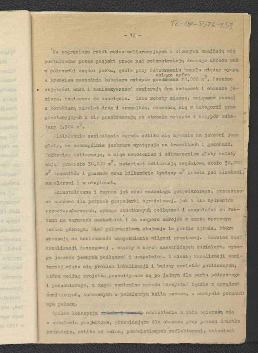 tekst autorstwa G. Ciołka pt. Odbudowa ogrodu wilanowskiego w: „Ochrona Zabytków” nr 3 (1962), R.XV, s. 86-106     , skan 13