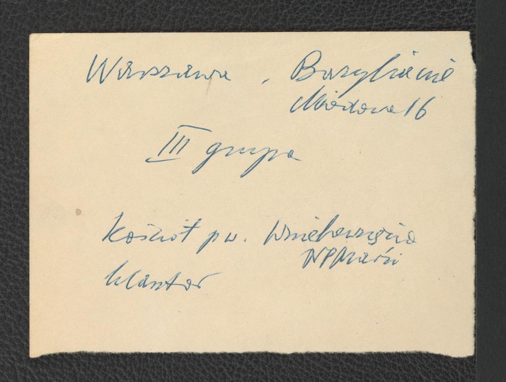 notatka o charakterze brudnopisu              , skan 1