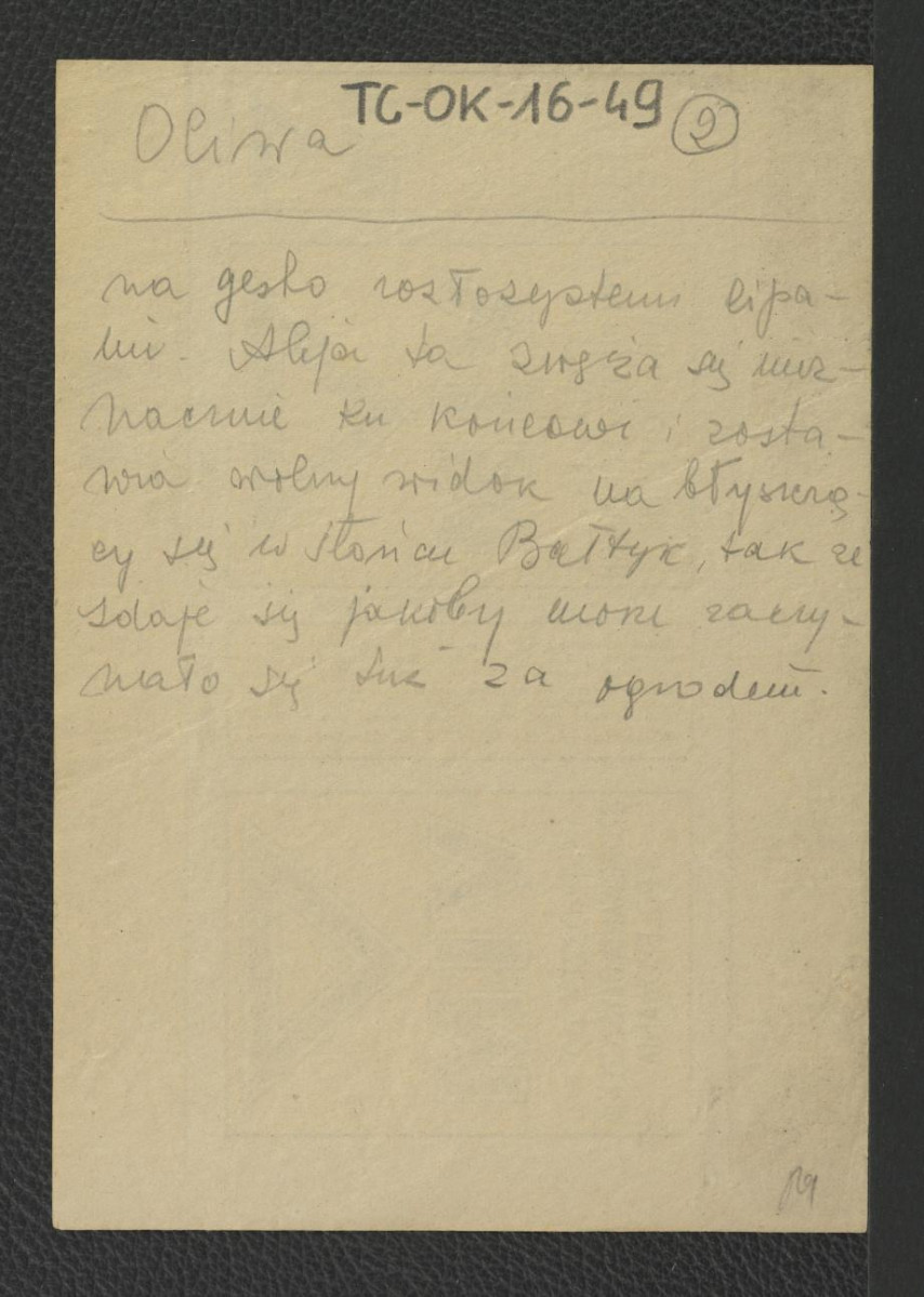 wypis ze Słownika Geograficznego Królestwa Polskiego t. VII, s. 798 zawierajacy informacje dotyczące ogrodu przyklasztornego, skan 2