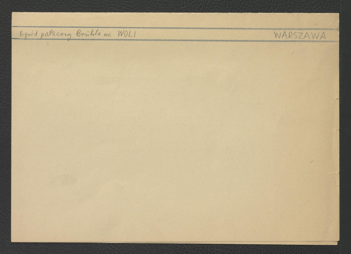 reprodukcja planu z Ciołek G., Ogrody polskie, Warszawa 1954, s. 91 ukazujące plan miejscowego ogrodu z 1760 r. autorstwa Jana Daniela Jaucha z 1760 r.  , skan 3