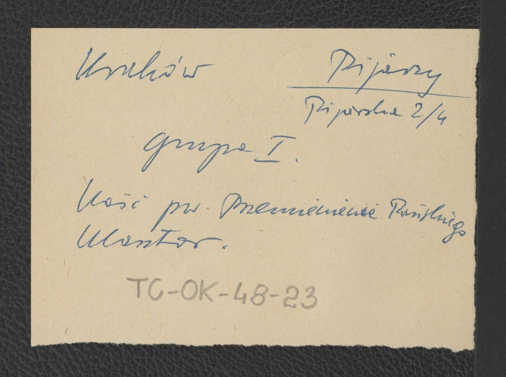 karta o charakterze brudnopisu, skan 1