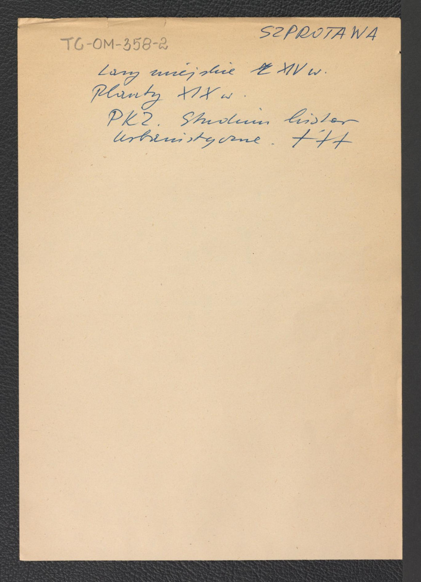 odnośnik bibliograficzny (Pracownie Konserwacji Zabytków Studium historyczno-urbanistyczne), skan 1