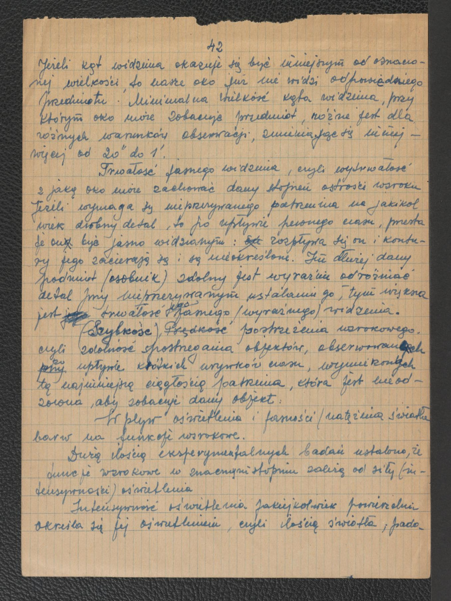 karty o charakterze brudnopisu zawierające m.in. propozycje do projektu skansenu, obliczenia finansowe i wyceny oraz wykaz rodzajów drzew i krzewów występujących na terenie Kuźnic, skan 14