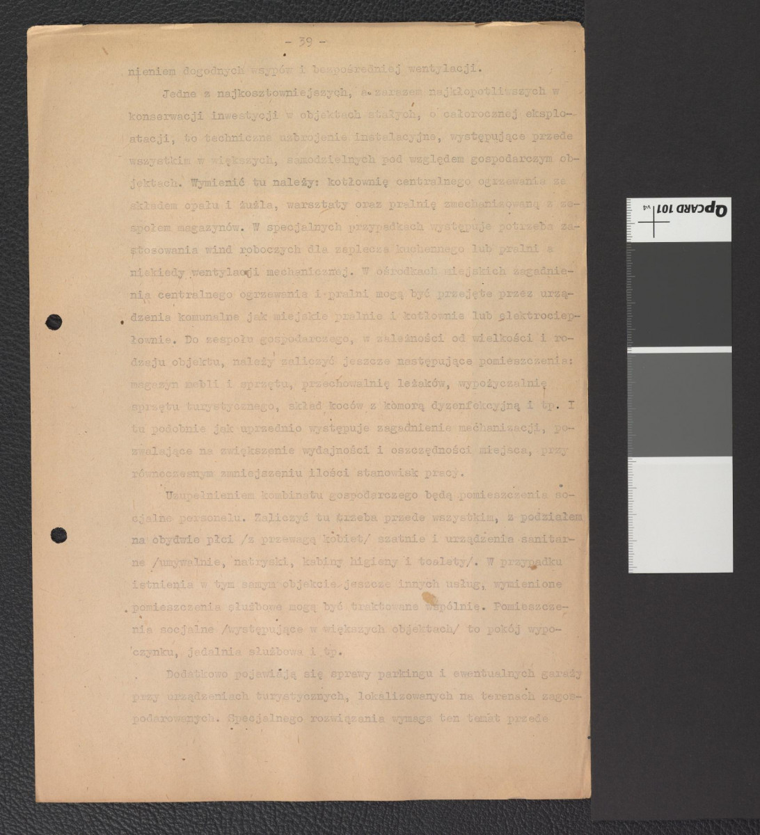 fragment podcieni arkadkowych na terenie Balic, skan 2