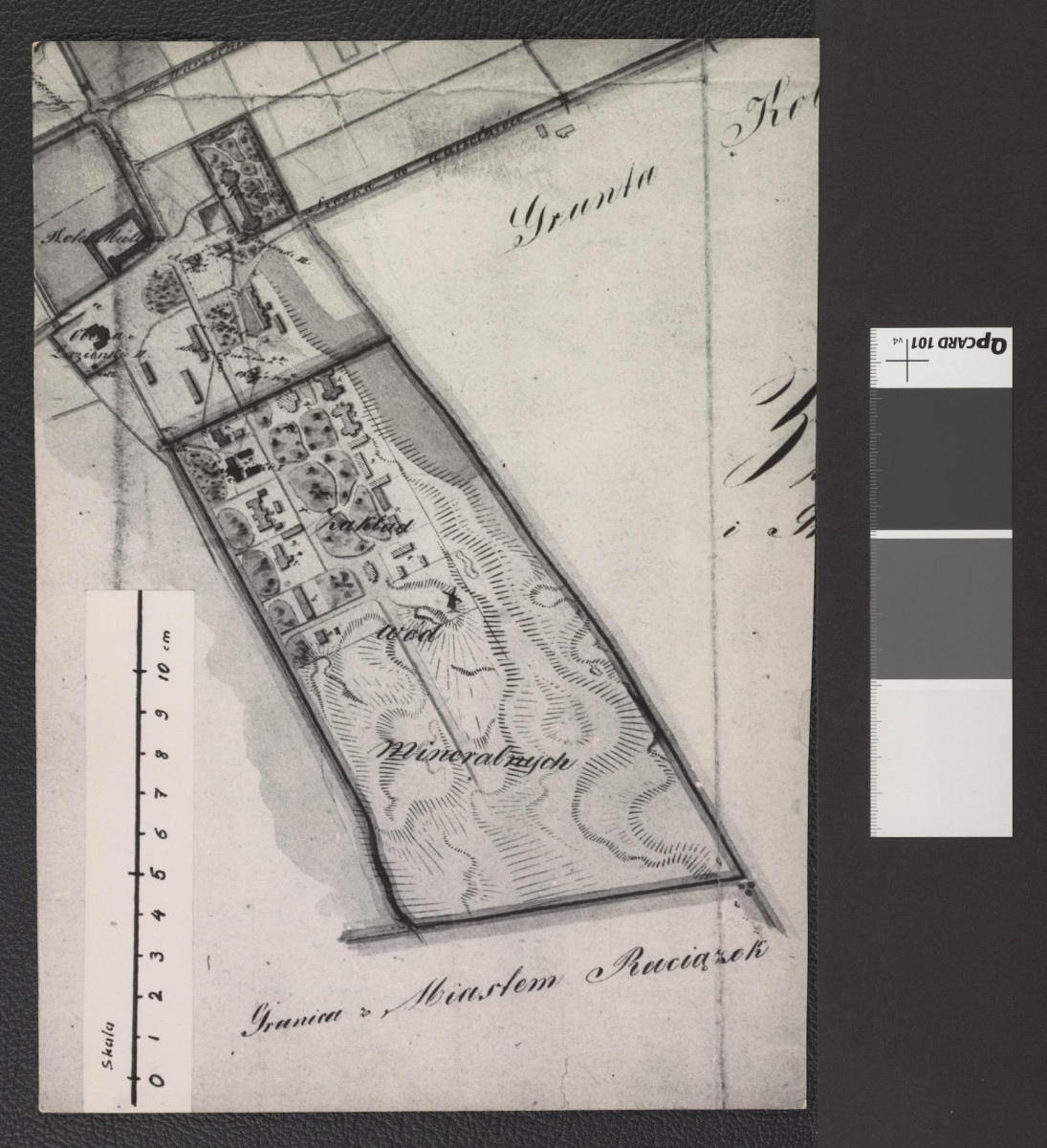 plan Zakładu Wód Mineralnych, skan 3