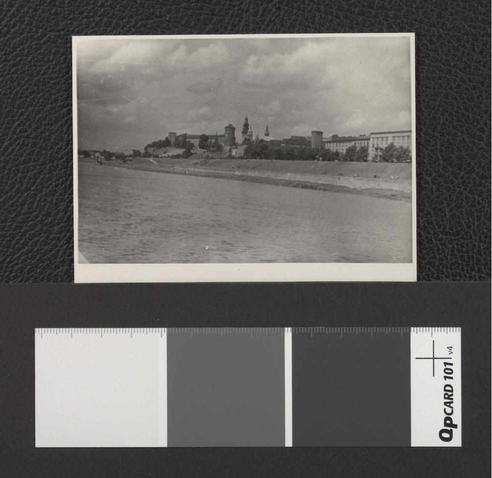 widok Wawelu od zachodu, skan 1