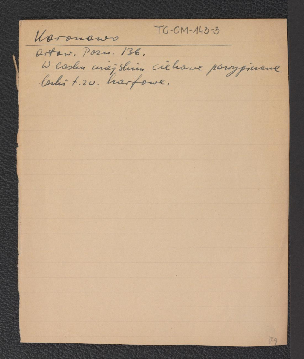 odsyłacz do Orłowicz M., Ilustrowany przewodnik po Poznańskiem, Lwów-Warszawa 1920, s. 136 wzmiankujący buki w miejscowym lasku miejskim, skan 1