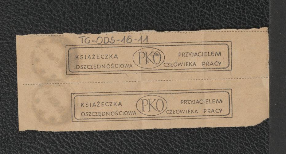 dowód nadania przesyłki poleconej, skan 2