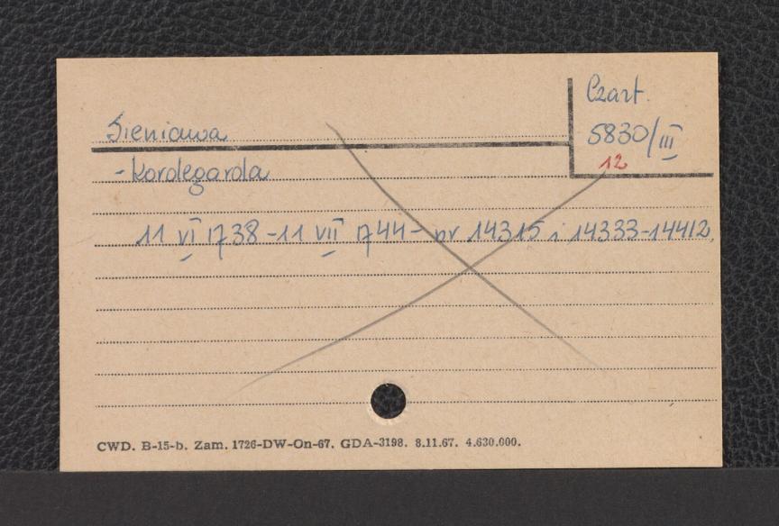 karta o charakterze brudnopisu, skan 2