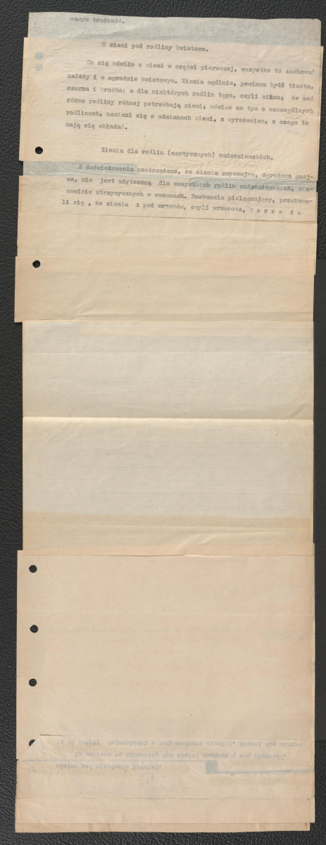 wypis m.in. z Jana Długosza dotyczący położonego na Świętym Krzyżu zespołu klasztornego założonego przez benedyktynów; z Zygmunt Świechowski, Architektura na Śląsku do połowy XIII w., Warszawa 1955 dotyczący klasztoru zakonu kanoników regularnych na Ślęży; z Tadeusz Dobrowolski, Sztuka na Śląsku, Katowice 1948 dotyczący opactwa na wyspie Piasek we Wrocławiu oraz informacja o opactwie benedyktyńskim w Płocku, a także informacja o wykorzystywaniu przez klasztory benedyktyńskie lokalnych kulminacji terenowych (Trzemeszno, Mogilno, Lubiń, Sieciechów), skan 3